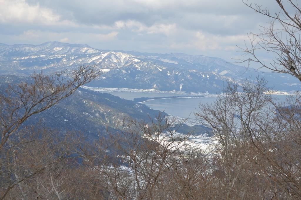 雲の上から見る天橋立 初心者でもＯＫ スノーシューウォーク