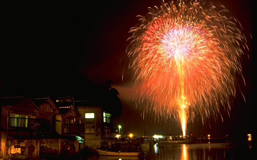 伊根花火＆伊根花火観覧船 2019年8月24日（土）