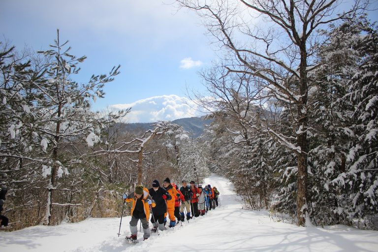 Snow shoe tour大江山
