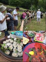 清涼体験　日置そば＆そうめん流し