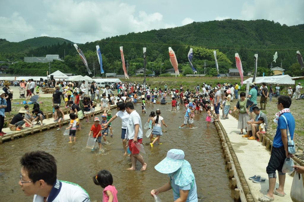 【！！催行中止！！】
暑い夏に水浴び！口上林川まつり！！