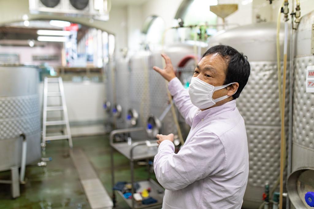 発酵を進め炭酸ガスを調整