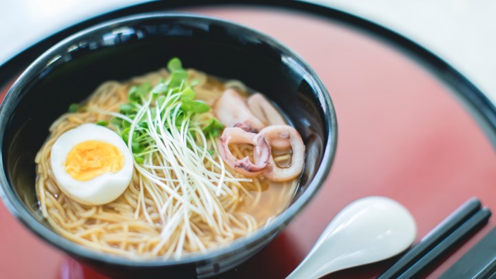 京都の魚でラーメン