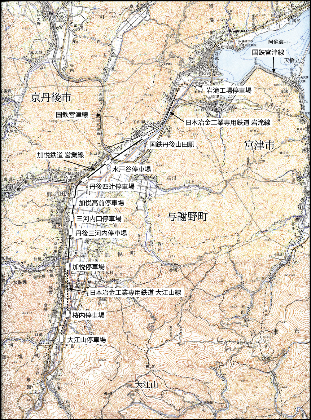 北丹後地震から６日で復旧