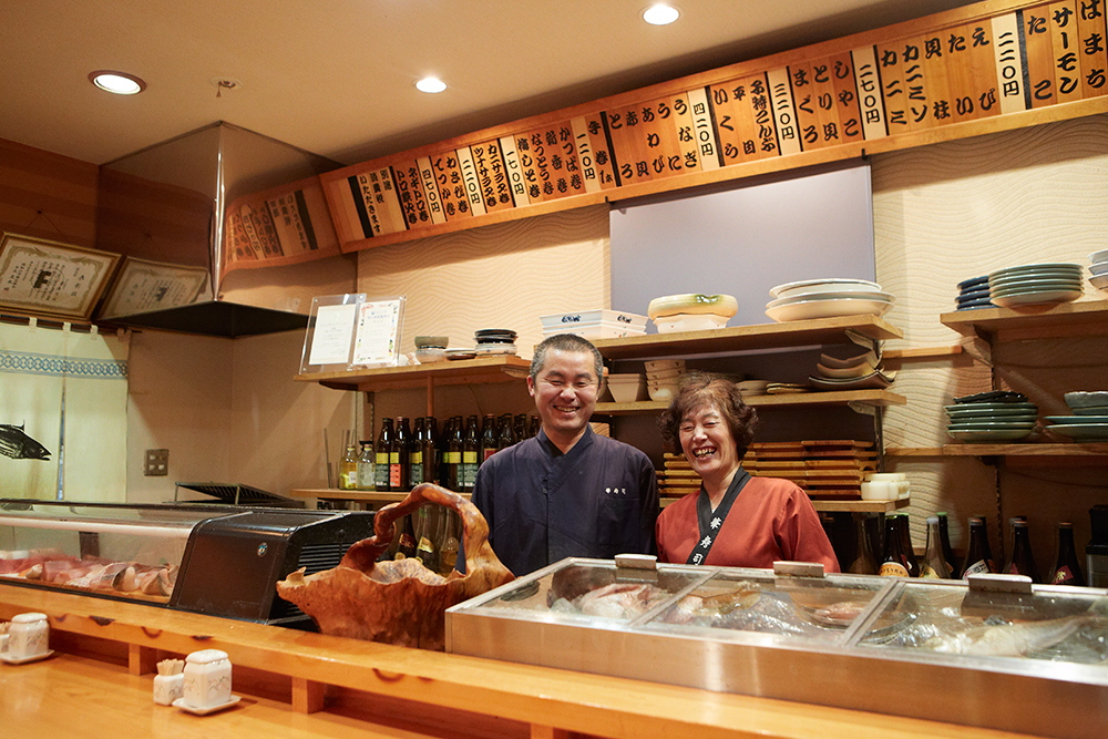 Hanazushi,Edo-style nigiri-sushi (Fukuchiyama)
2
