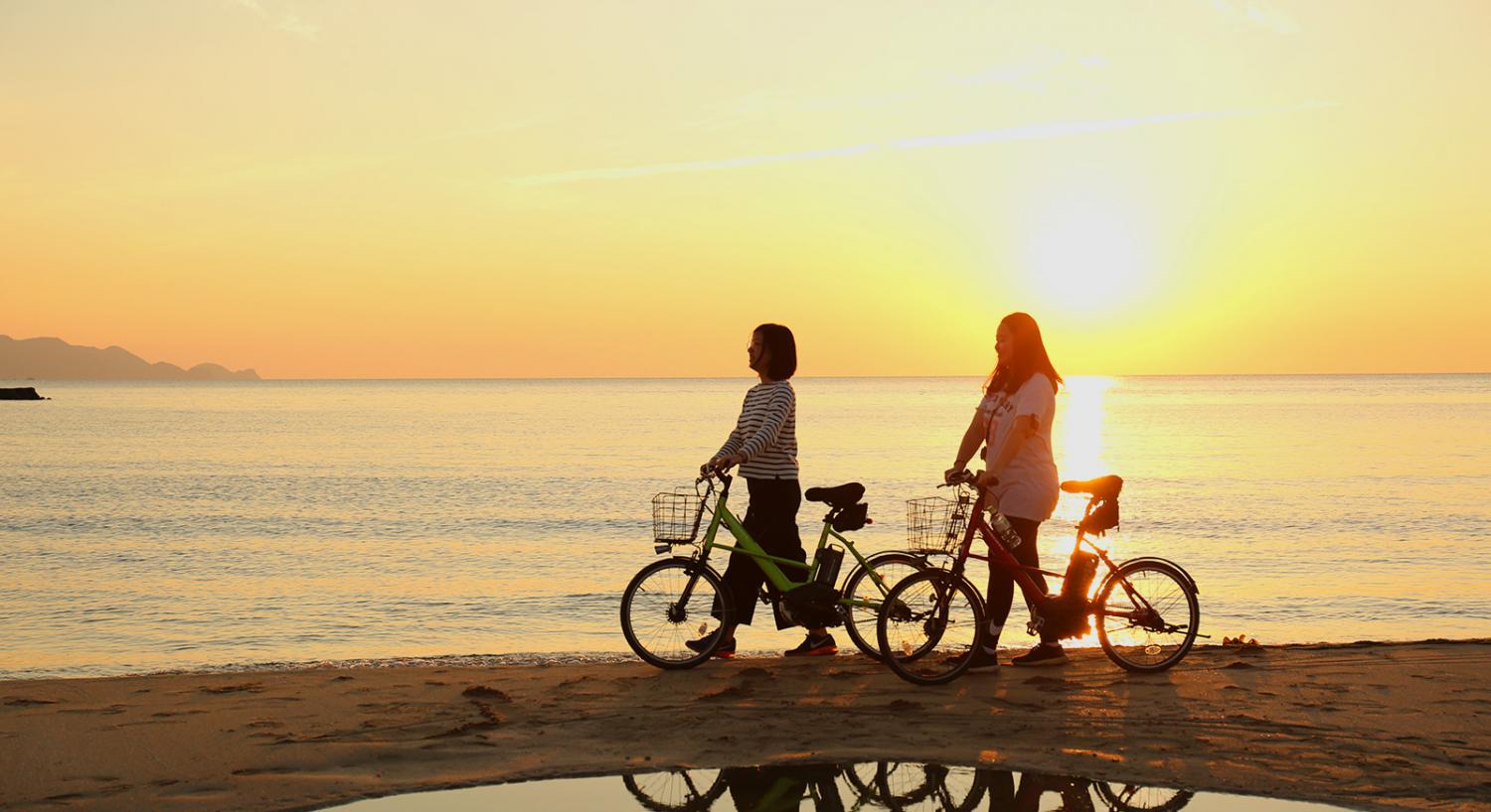 関西屈指のサンセット絶景地「夕日ヶ浦」へ