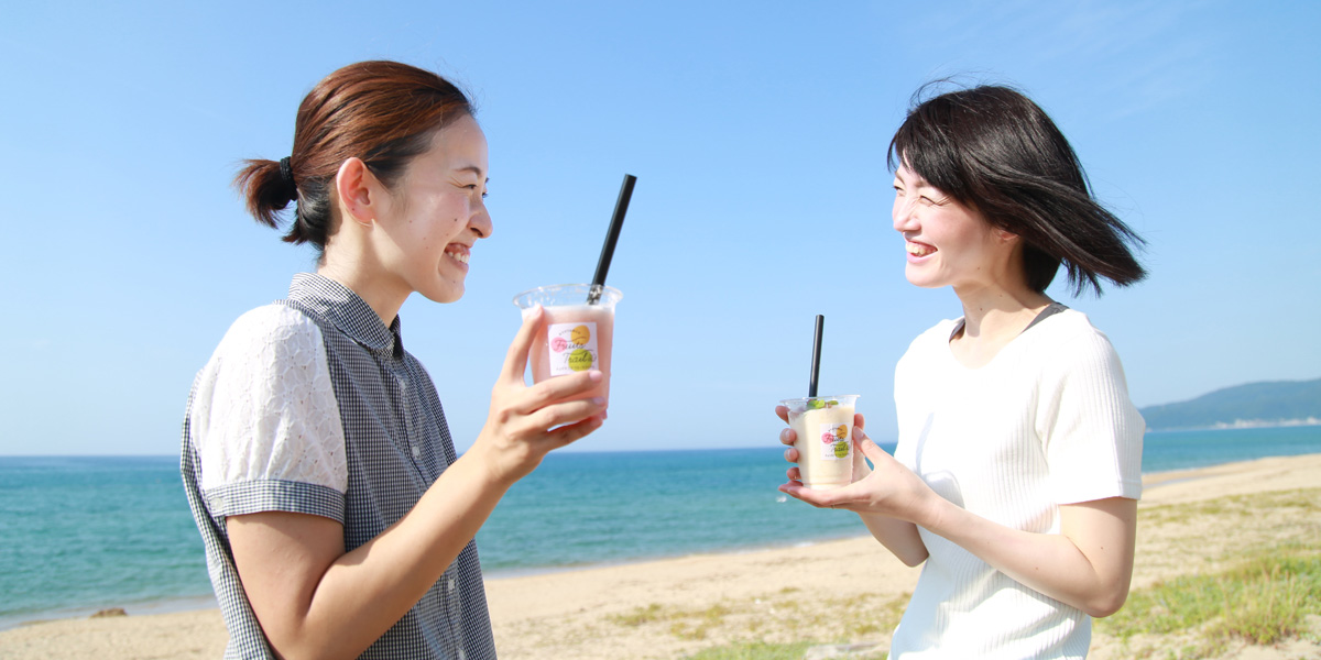 【海辺と果樹園　京丹後フルーツトレイル】