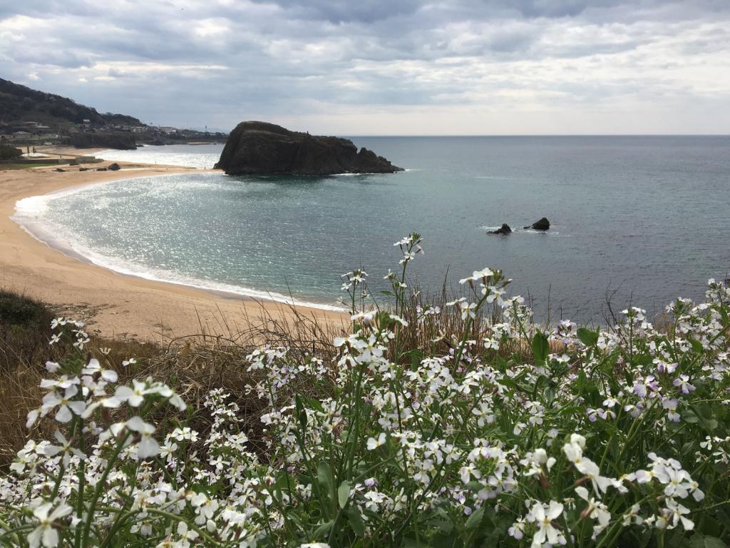 立岩　山陰海岸ジオパーク