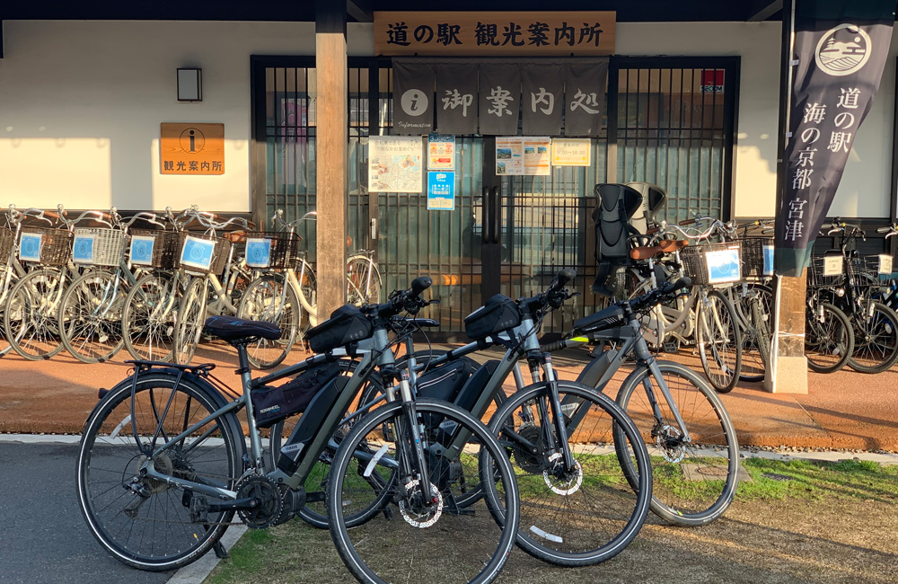 宮津市観光交流センターでe-Bikeレンタル始動！