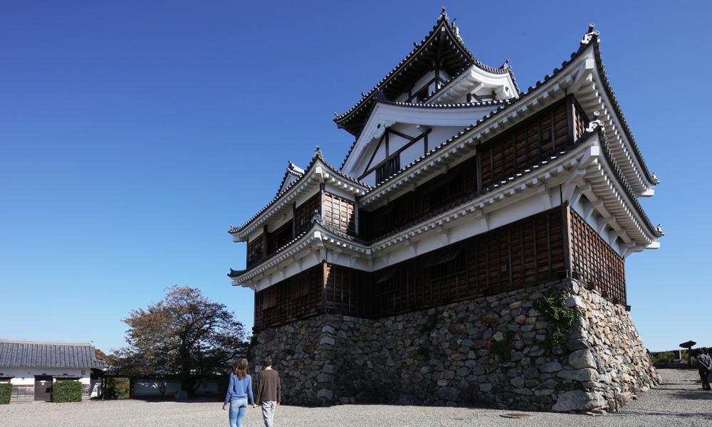 明智光秀が築いた福知山城