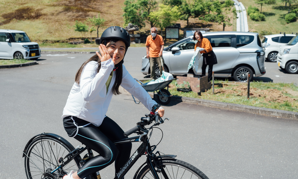 遊べる温泉「あやべ温泉」e-Bikeレンタル