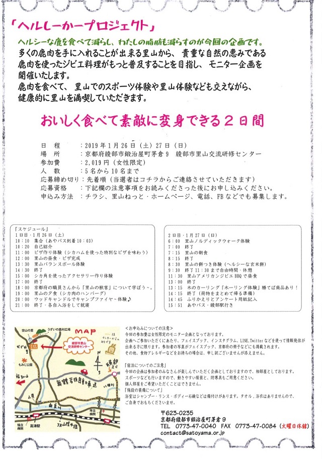 ヘルしーかープロジェクト2019