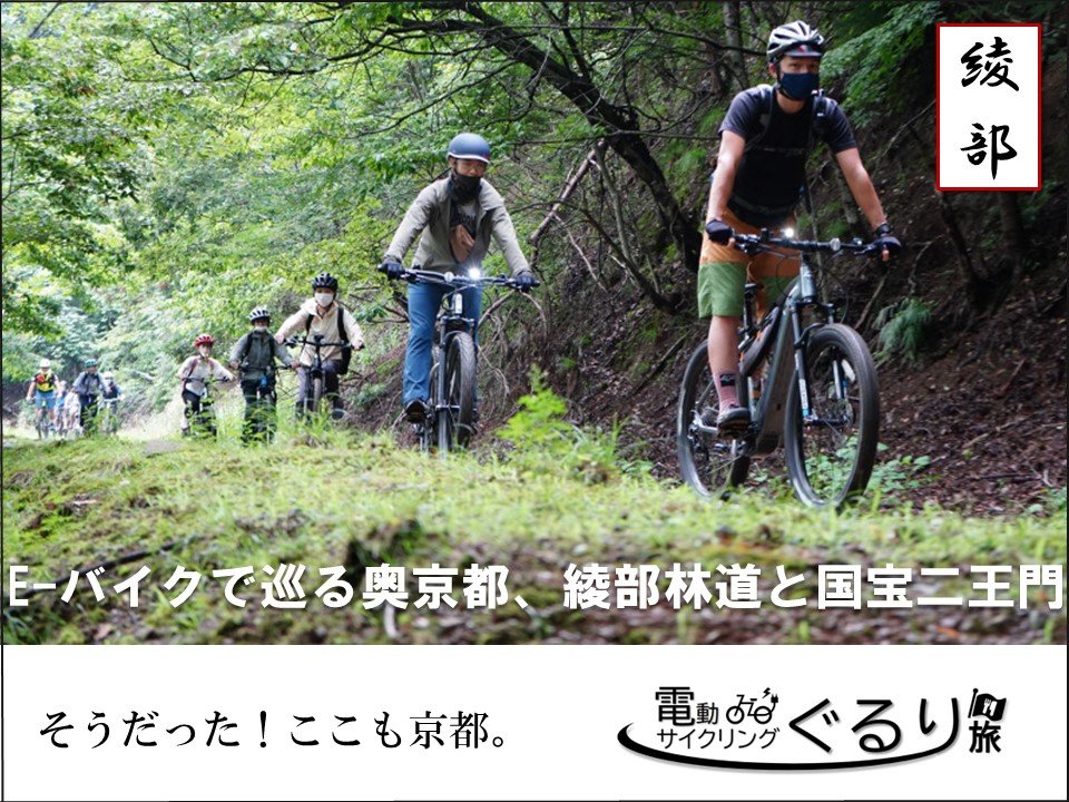 11/23(水)E-バイクで巡る奥京都、綾部林道と国宝二王門