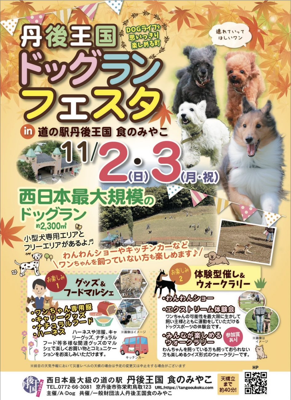 丹後王国ドッグランフェスタ