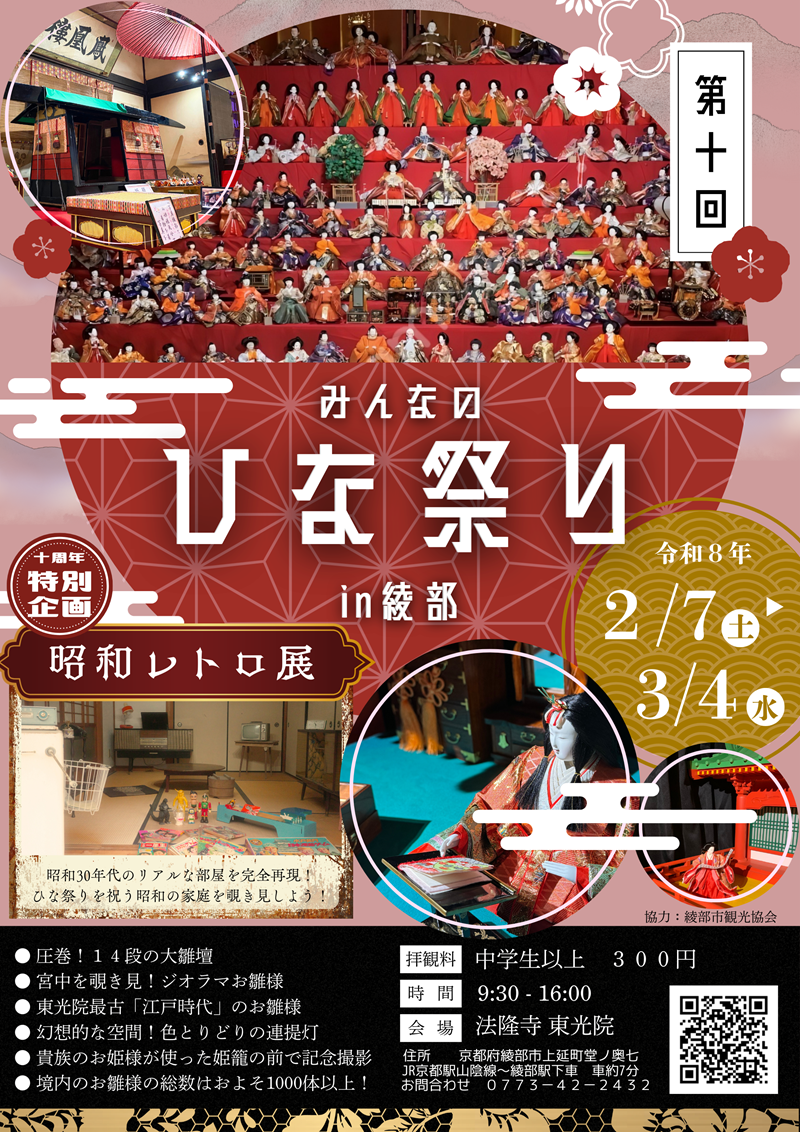 第10回 みんなのひな祭りin綾部