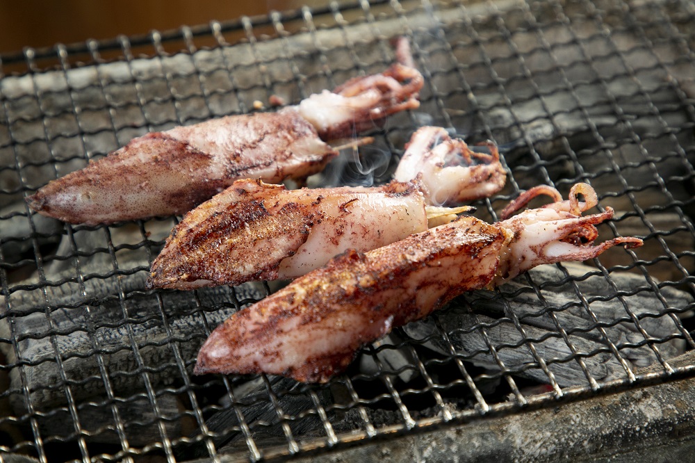 カネマスの七輪焼き