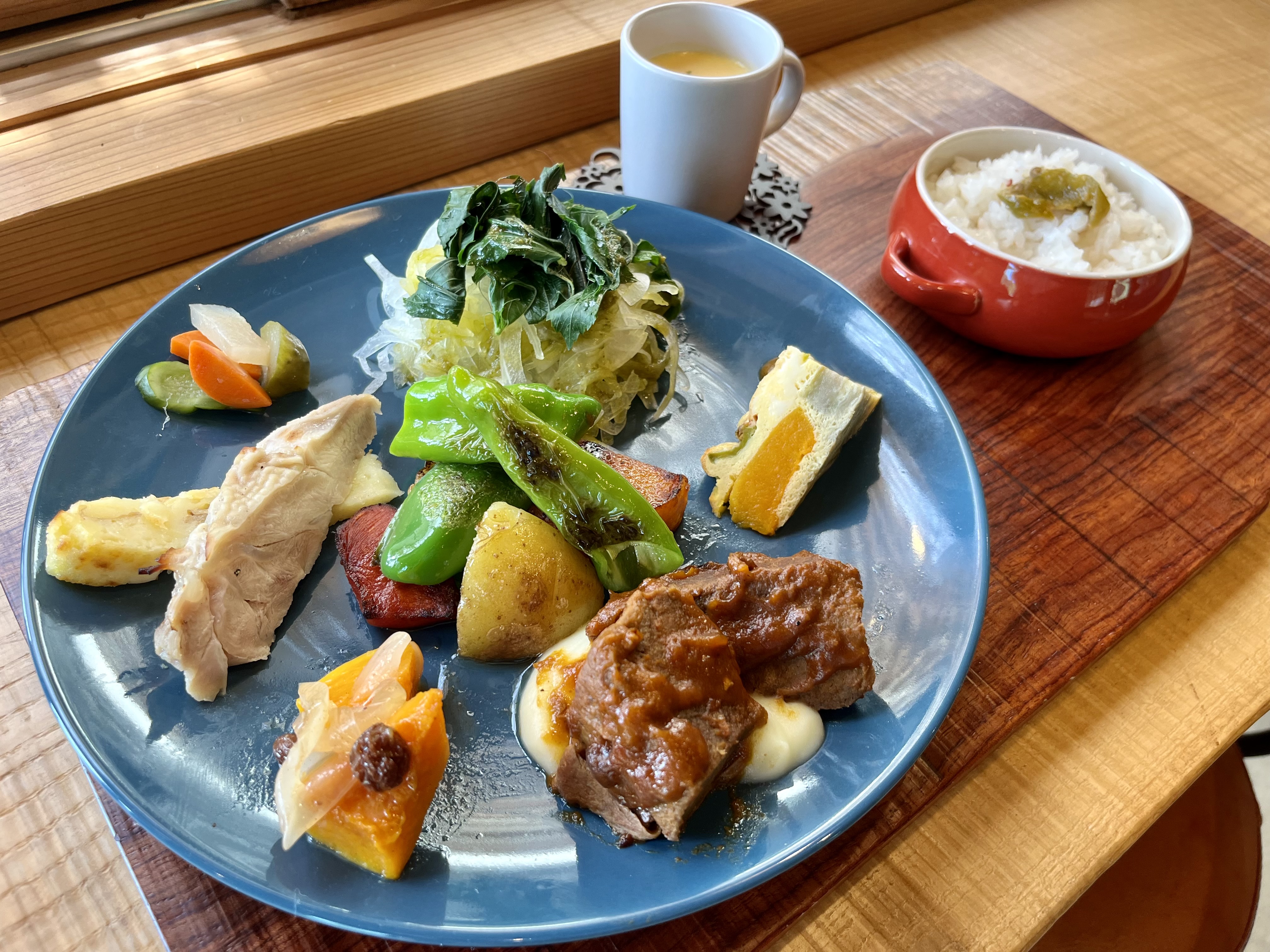 Organic Cafe てんとうむしばたけ 京丹後市グルメ 海の京都観光圏