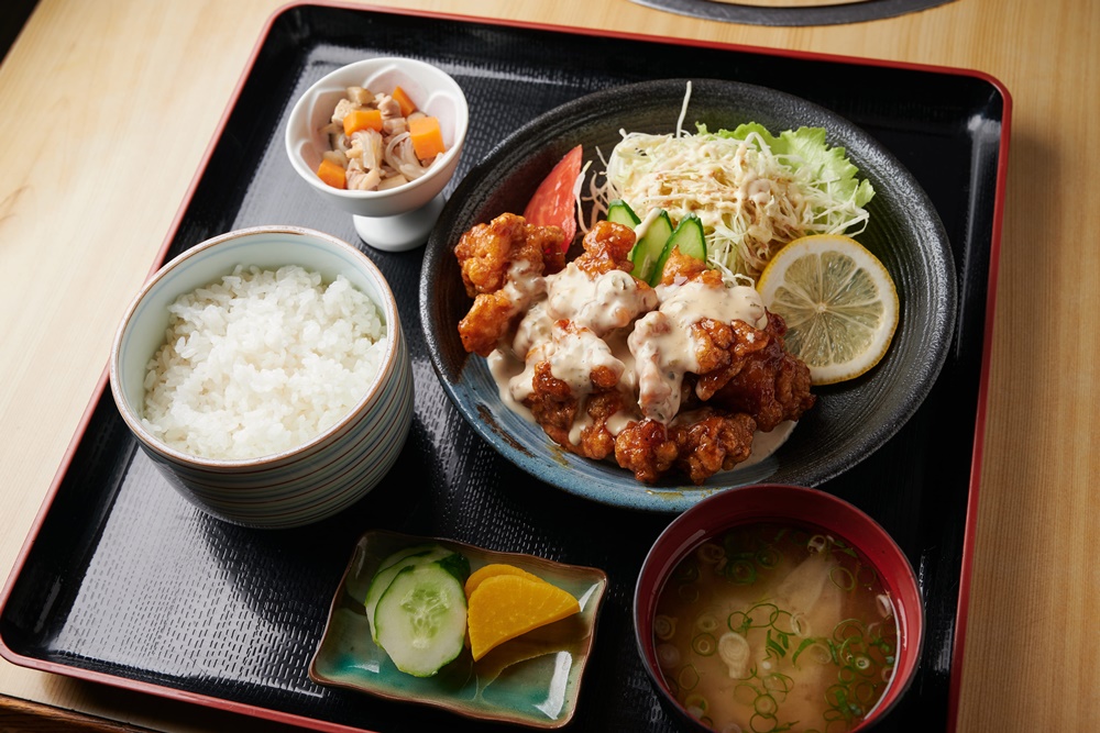 チキンタルタル定食