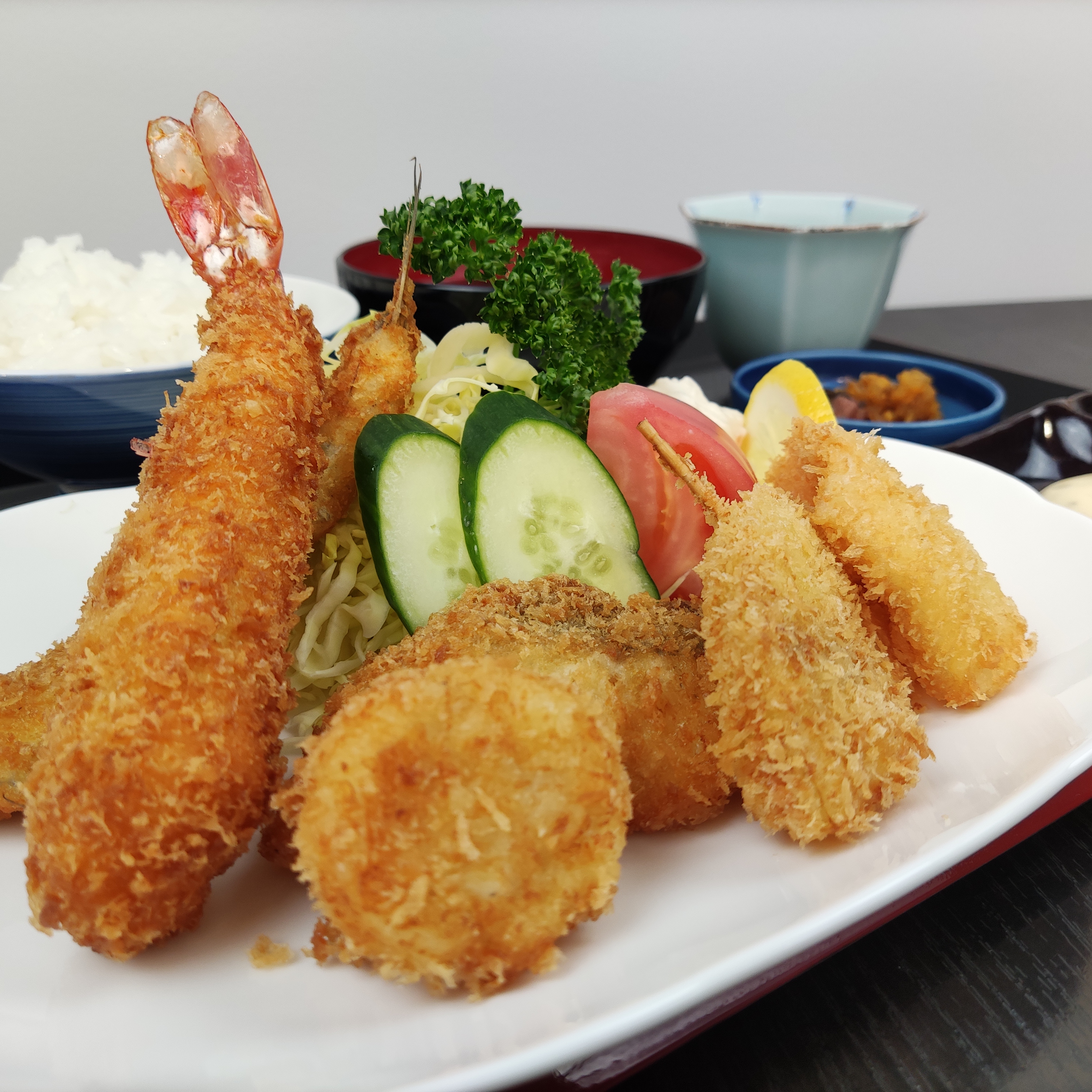 海のフライ定食