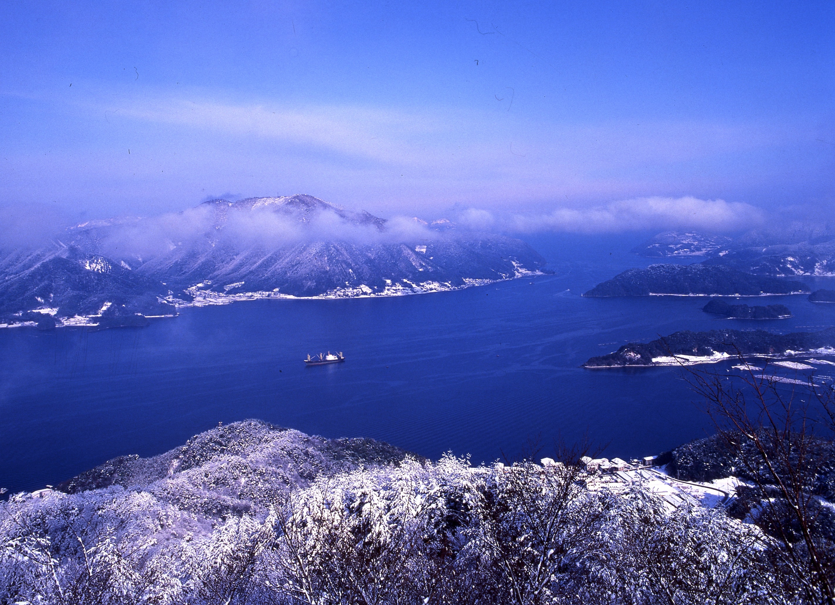 「五老岳、舞鶴湾眺望」