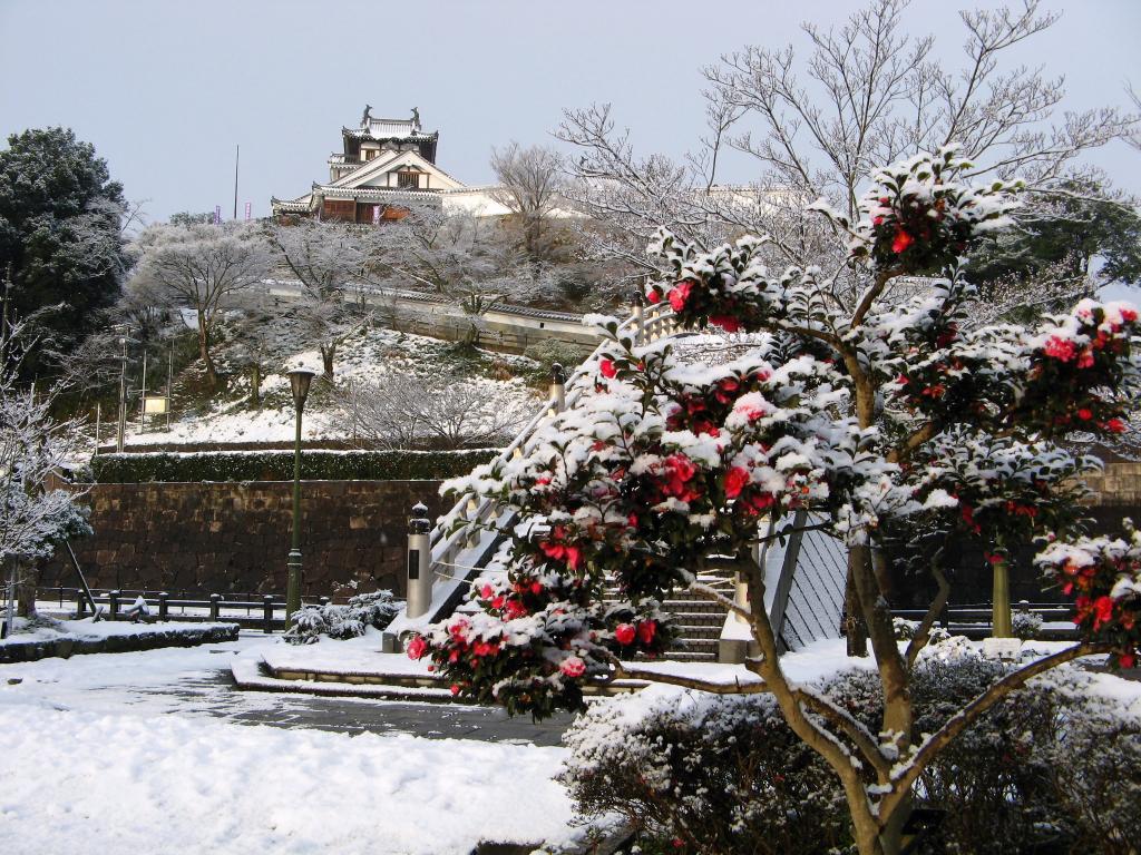 「雪のお城」