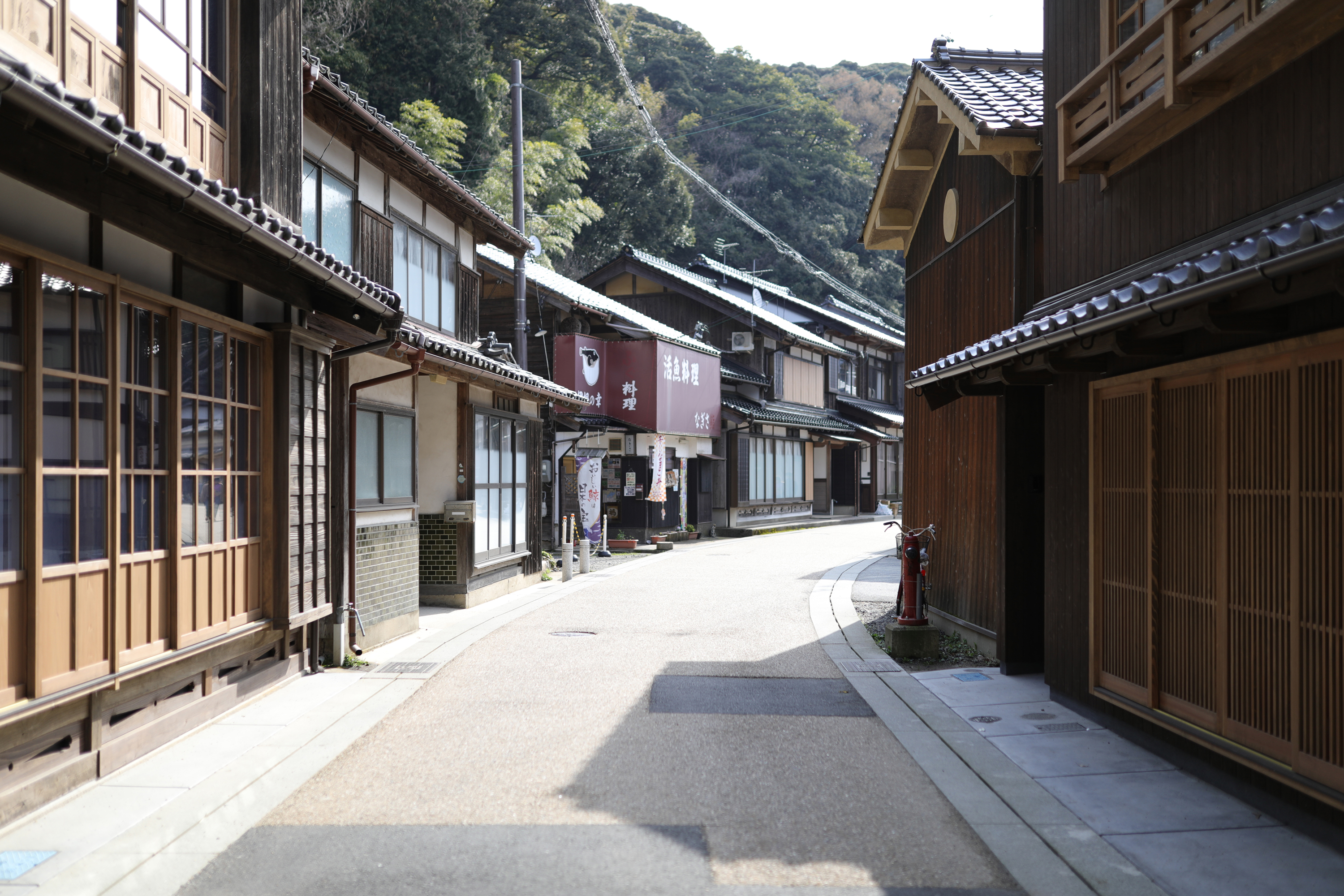 伊根の町並み