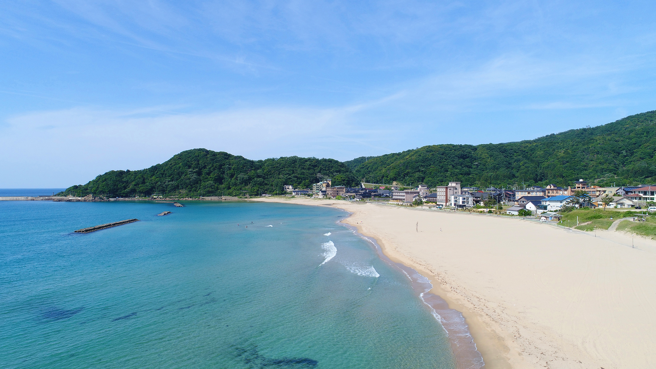 浜詰夕日ヶ浦海水浴場（網野）