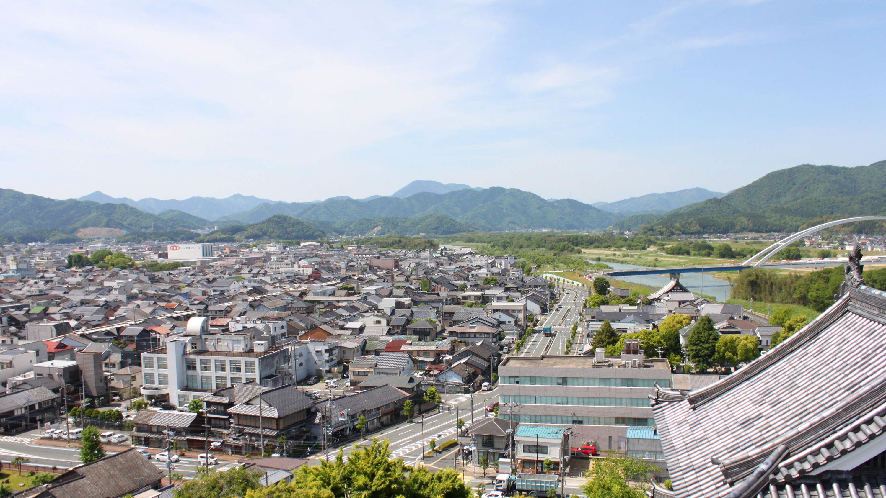 福知山市の町並み