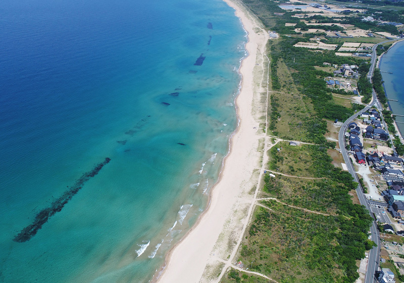 小天橋・葛野浜海水浴場