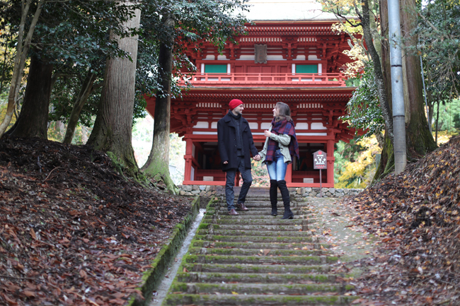 国宝・光明寺二王門