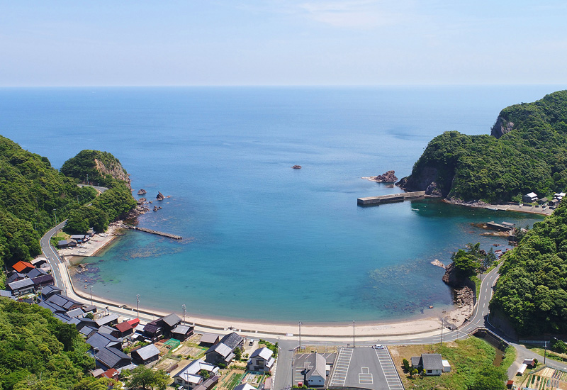 泊海水浴場　※ 今シーズン（令和5年夏）の海水浴場は開設されません。