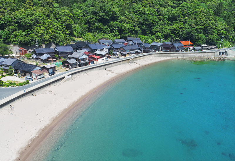 泊海水浴場　※ 今シーズン（令和5年夏）の海水浴場は開設されません。