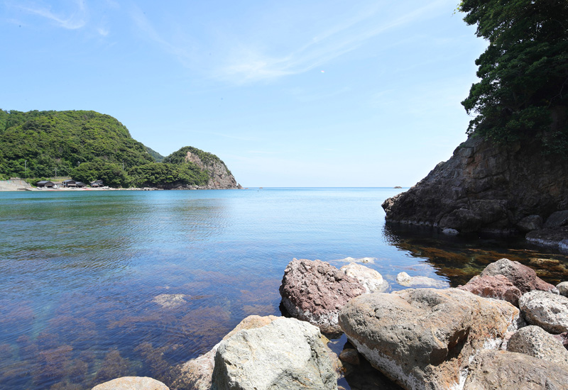 泊海水浴場　※ 今シーズン（令和5年夏）の海水浴場は開設されません。