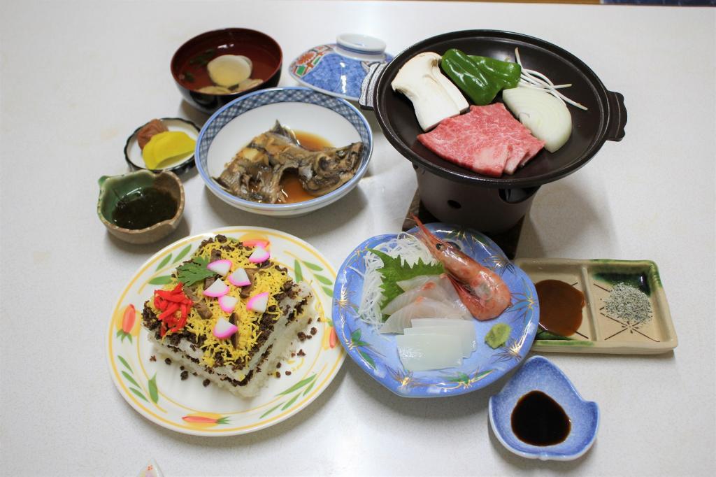 民宿わだ 【旬食 春】