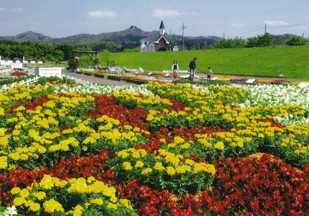 由良川花庭園