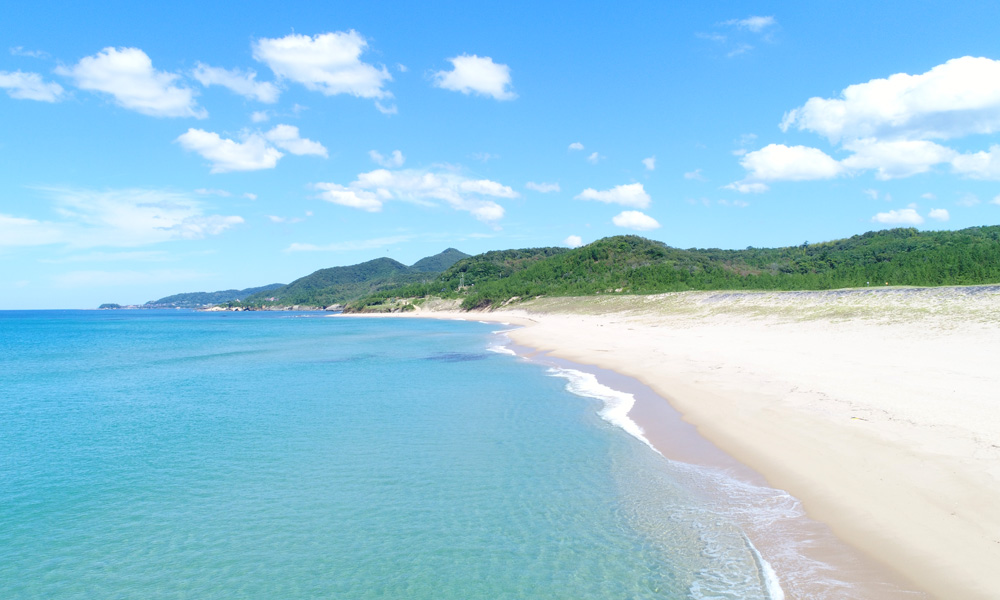 琴引浜（琴引浜遊海水浴場）