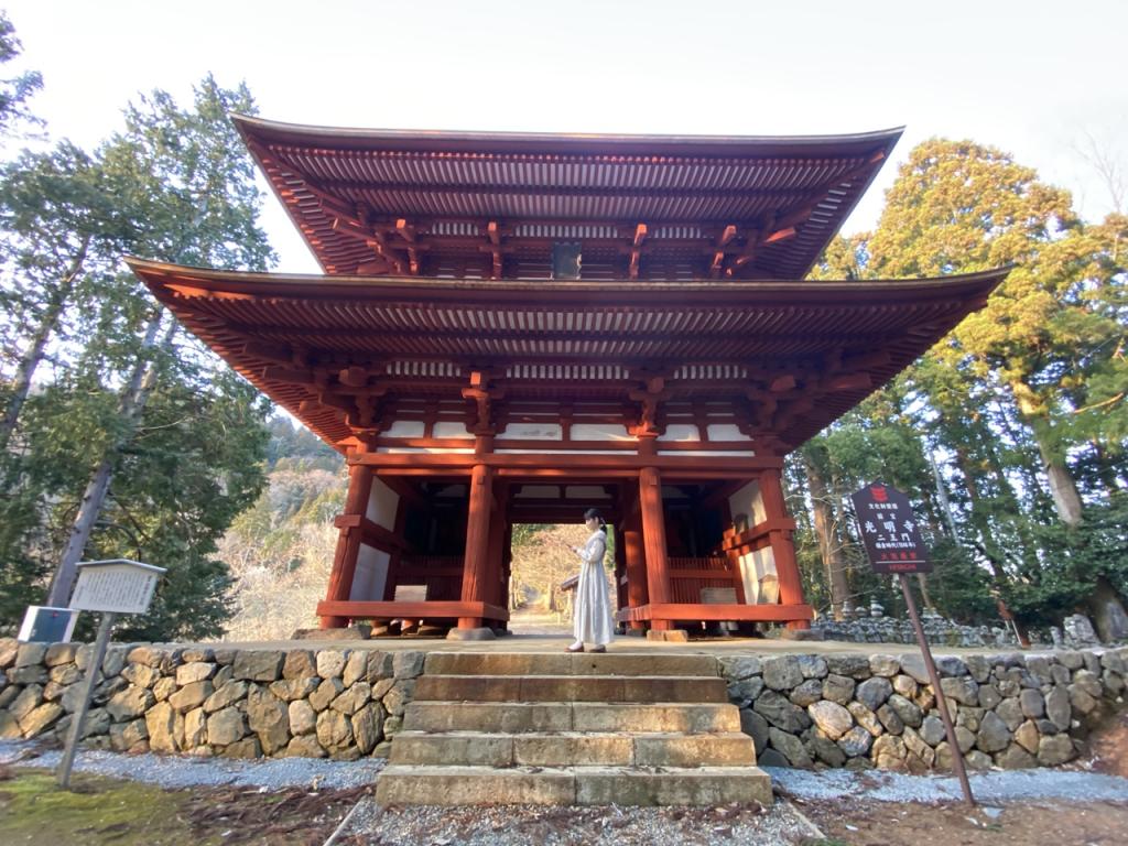 国宝 光明寺二王門（綾部市）