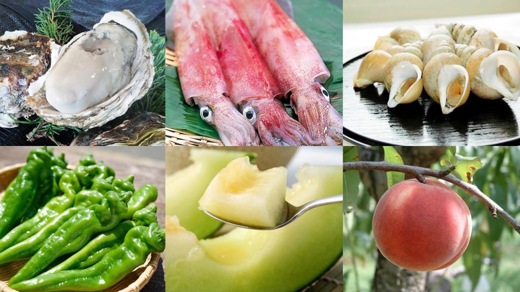 夏の旬の食材