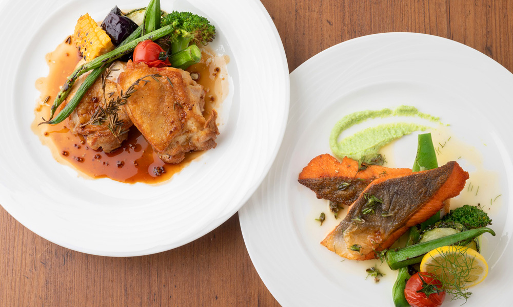 創作フランス料理 レストラン フィーヌズ・エルブ（天橋立）